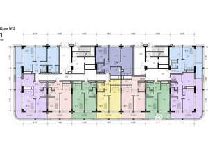 2-к квартира, вторичка, 57м2, 2/8 этаж