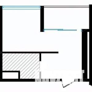 1-к квартира, строящийся дом, 31м2, 7/11 этаж