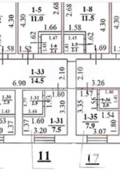 Студия квартира, вторичка, 21м2, 1/3 этаж