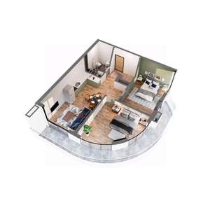 2-к квартира, вторичка, 88м2, 7/9 этаж