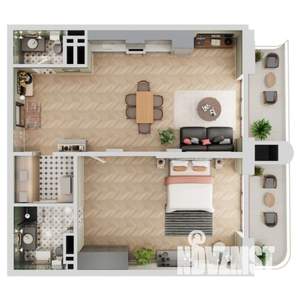 1-к квартира, вторичка, 85м2, 6/19 этаж