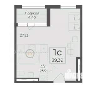1-к квартира, вторичка, 42м2, 4/8 этаж