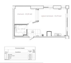 2-к квартира, вторичка, 59м2, 3/10 этаж