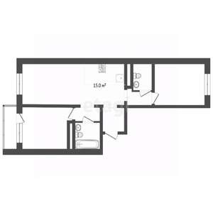 2-к квартира, вторичка, 118м2, 6/19 этаж