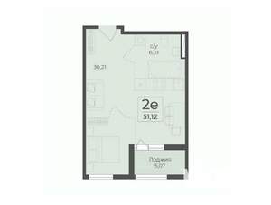 2-к квартира, вторичка, 54м2, 11/15 этаж