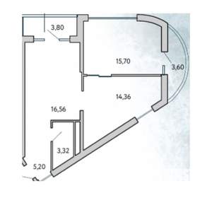 2-к квартира, вторичка, 63м2, 5/10 этаж