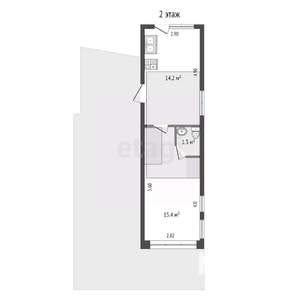 5-к квартира, вторичка, 86м2, 3/7 этаж