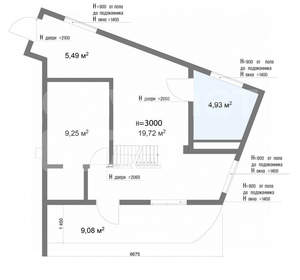 2-к квартира, вторичка, 49м2, 1/3 этаж