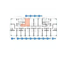 1-к квартира, вторичка, 38м2, 1/7 этаж