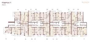 1-к квартира, вторичка, 59м2, 5/9 этаж