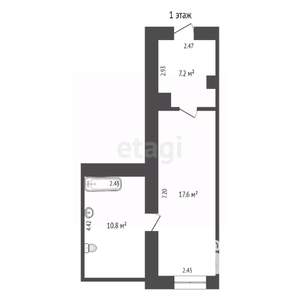 3-к квартира, вторичка, 120м2, 1/2 этаж