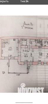 3-к квартира, вторичка, 80м2, 1/1 этаж