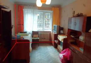 1-к квартира, вторичка, 29м2, 1/4 этаж