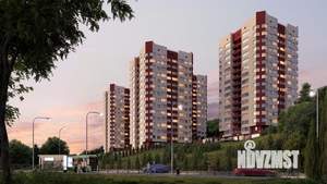 2-к квартира, строящийся дом, 65м2, 5/17 этаж