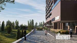 1-к квартира, строящийся дом, 35м2, 7/22 этаж