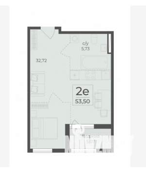 2-к квартира, вторичка, 54м2, 11/14 этаж