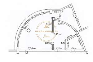 Студия квартира, вторичка, 60м2, 4/11 этаж