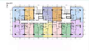 1-к квартира, вторичка, 57м2, 2/8 этаж