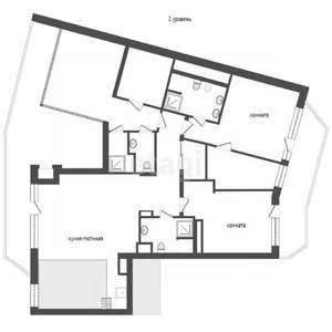 4-к квартира, вторичка, 311м2, 8/8 этаж