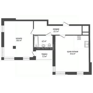 2-к квартира, вторичка, 94м2, 7/9 этаж