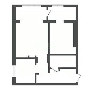 1-к квартира, вторичка, 34м2, 4/5 этаж