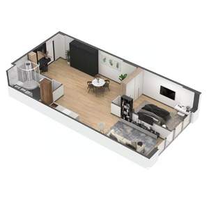 3-к квартира, строящийся дом, 97м2, 1/6 этаж