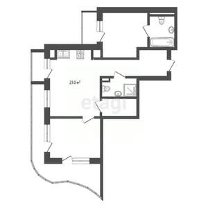 2-к квартира, вторичка, 112м2, 4/9 этаж