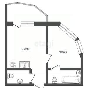 2-к квартира, вторичка, 95м2, 9/9 этаж