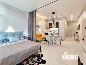 Студия квартира, вторичка, 46м2, 8/9 этаж