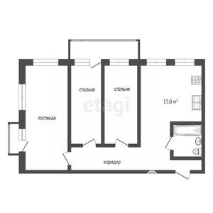 3-к квартира, вторичка, 111м2, 3/13 этаж