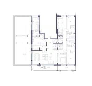 5-к квартира, вторичка, 329м2, 8/8 этаж