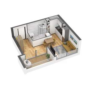 1-к квартира, вторичка, 31м2, 10/11 этаж