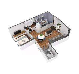 2-к квартира, вторичка, 62м2, 10/11 этаж