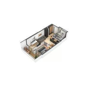 1-к квартира, вторичка, 37м2, 7/8 этаж