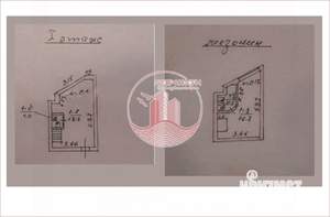 2-к квартира, вторичка, 39м2, 1/5 этаж