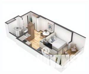 Студия квартира, вторичка, 38м2, 5/8 этаж