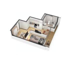 1-к квартира, вторичка, 38м2, 7/7 этаж