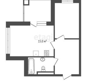 2-к квартира, вторичка, 53м2, 5/8 этаж