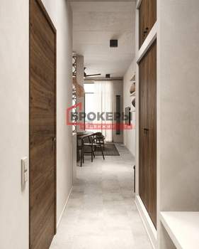 Студия квартира, вторичка, 53м2, 7/9 этаж
