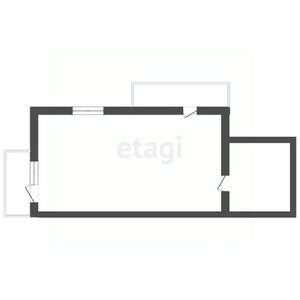 Студия квартира, вторичка, 90м2, 2/2 этаж