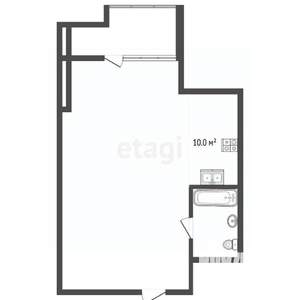 2-к квартира, вторичка, 54м2, 6/9 этаж