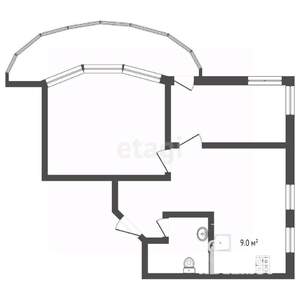 3-к квартира, вторичка, 80м2, 6/8 этаж