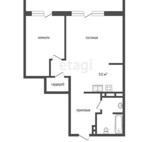 1-к квартира, вторичка, 79м2, 3/10 этаж