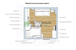 Студия квартира, вторичка, 19м2, 7/8 этаж