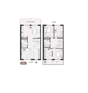 4-к квартира, вторичка, 130м2, 1/4 этаж