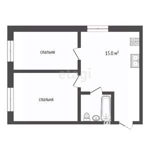 3-к квартира, вторичка, 75м2, 4/5 этаж
