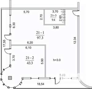 4-к квартира, вторичка, 152м2, 4/5 этаж