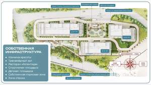 1-к квартира, вторичка, 80м2, 1/8 этаж