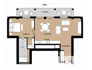 2-к квартира, вторичка, 77м2, 6/8 этаж
