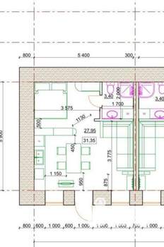 1-к квартира, вторичка, 32м2, 1/3 этаж